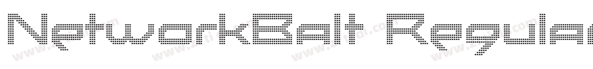 NetworkBalt Regular字体转换